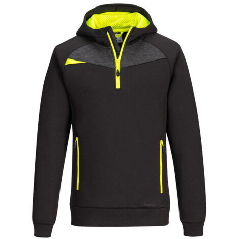 Sudadera con capucha DX4 Quarter Zip DX467 M Negro