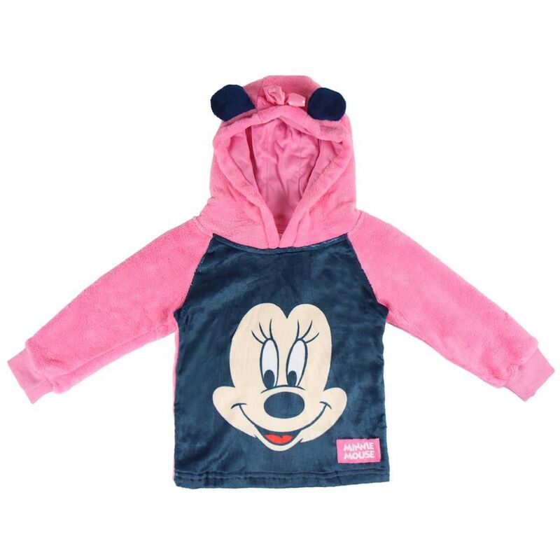 

Minniemouse - Minnie Mouse Sudadera con Capucha Niño Minnie Mouse Rosa 3 Años