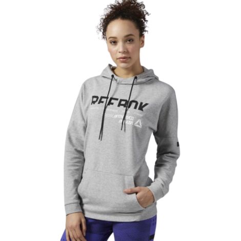 Sudadera con capucha Reebok WORKOUT READY para mujer XS
