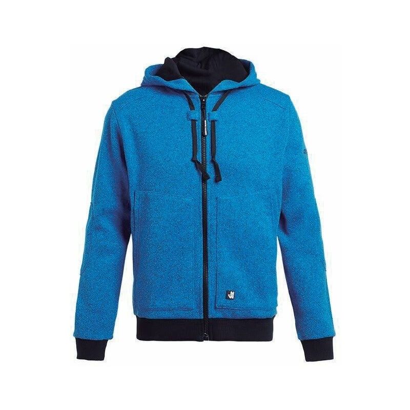 

Sudadera con cremallera Azul jaspeado . TallaXL NORTH WAYS 1439 Jaguar 444121439AXL