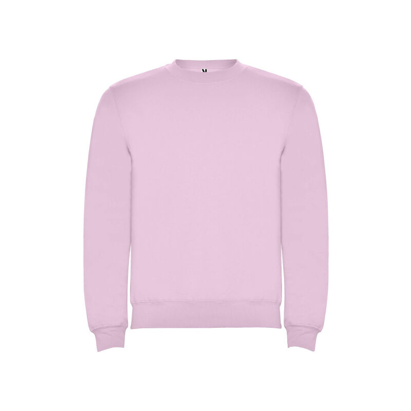 

Sudadera con cuello, puños y cinturilla CLASICA SU1070 | S - Rosa Claro
