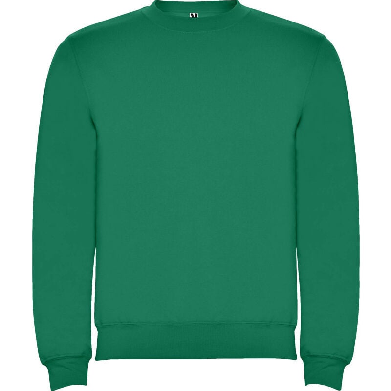 

Sudadera con cuello, puños y cinturilla CLASICA SU1070 | Verde Kelly - 1/2 Años