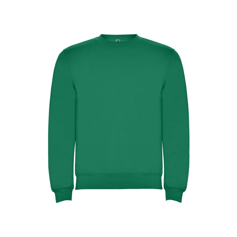 

Sudadera con cuello, puños y cinturilla CLASICA SU1070 | Verde Kelly - 11/12 Años