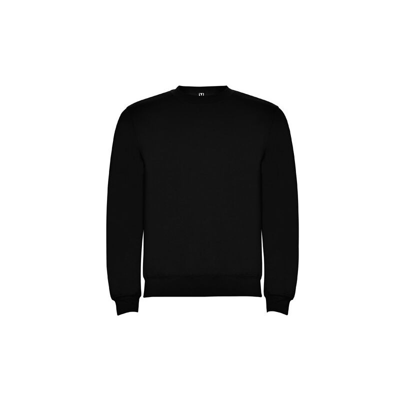 

Sudadera con cuello, puños y cinturilla CLASICA SU1070 | Negro - 7/8