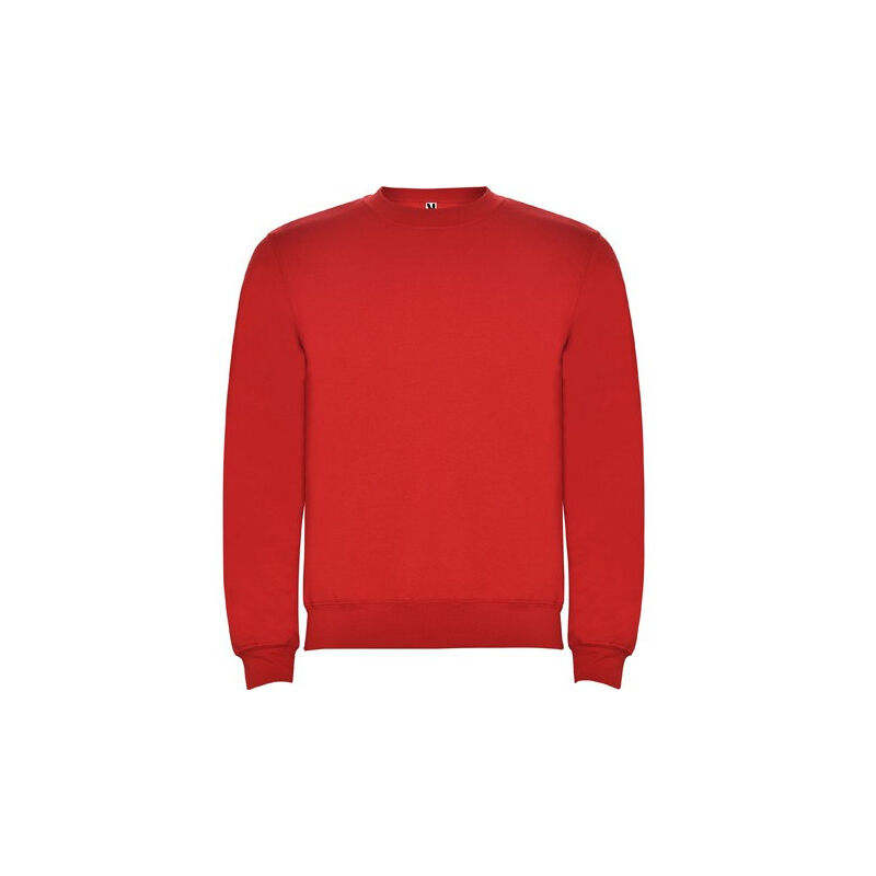 

Sudadera con cuello, puños y cinturilla CLASICA SU1070 | Rojo - 3/4