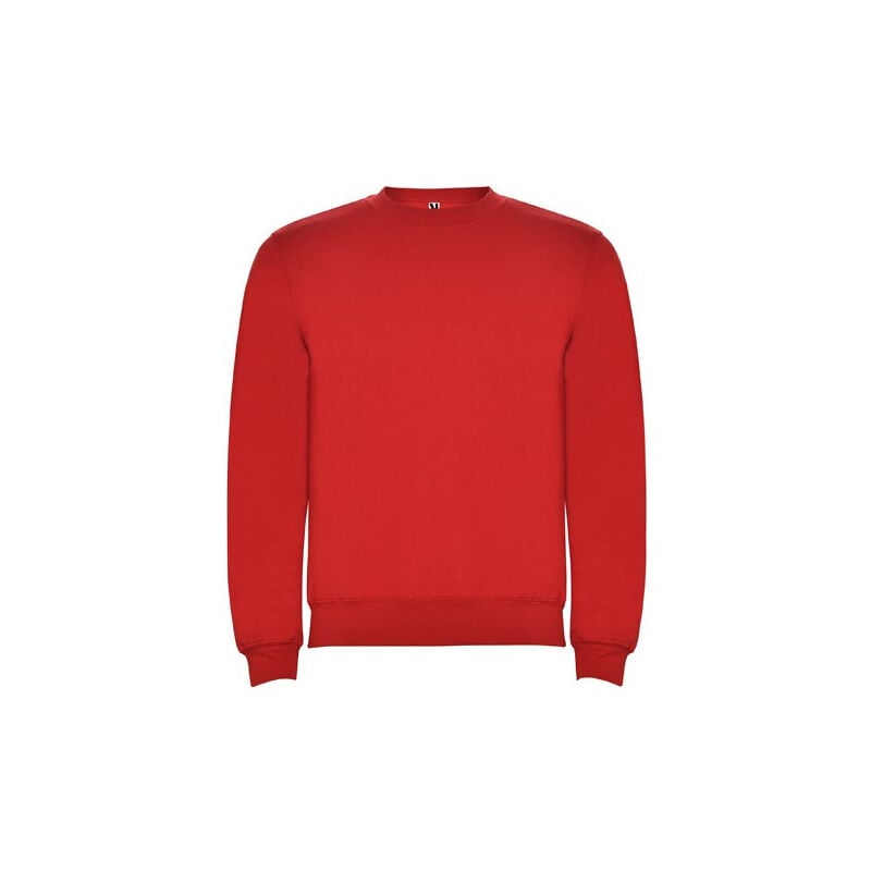 

Sudadera con cuello, puños y cinturilla CLASICA SU1070 | Rojo - M