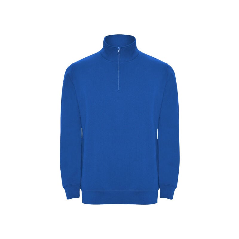 

Sudadera con media cremallera a tono ANETO SU1109 | XXL - Royal