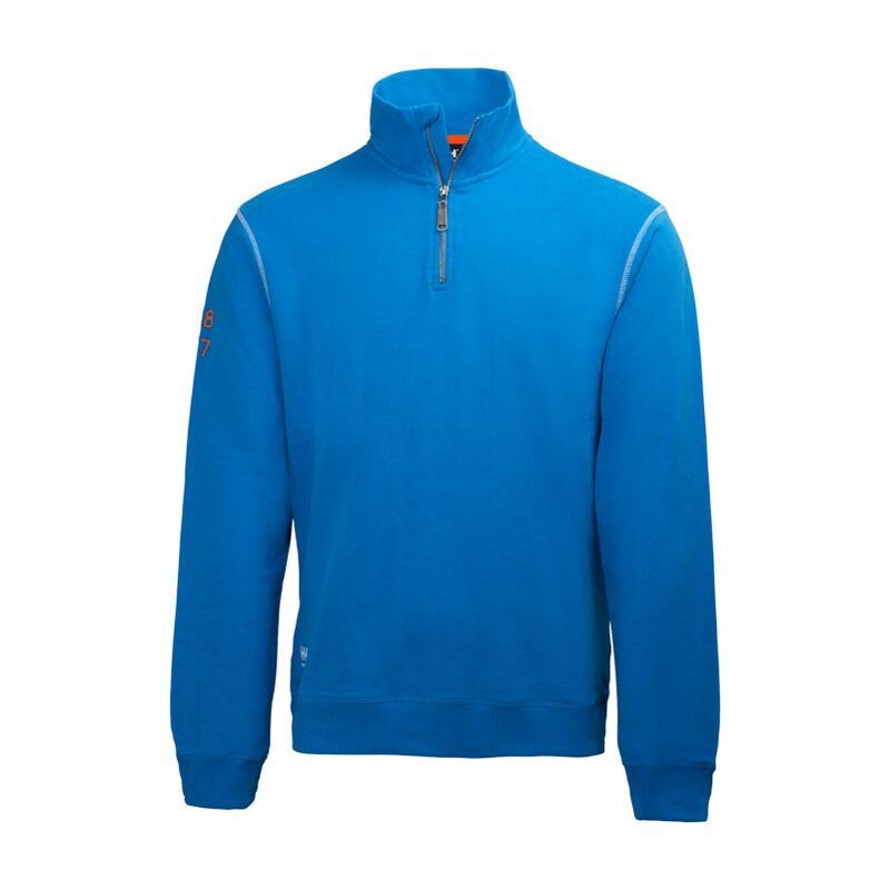 

Helly Hansen Workwear - Sudadera de algodón con cremallera Oxford Hz Sweater HellyHansen 79027 | L - Azul Royal