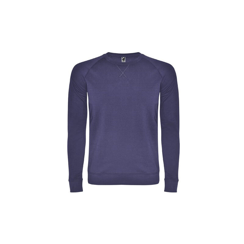 

Sudadera de algodón de manga larga ANNAPURNA SU1104 | L - Azul Denim