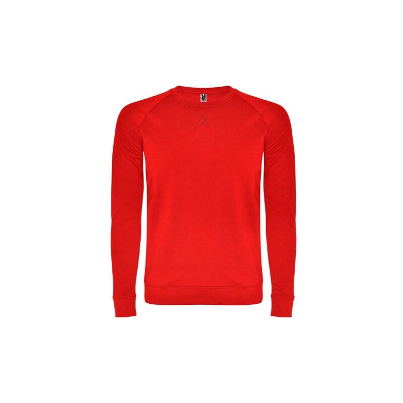 

Sudadera de algodón de manga larga ANNAPURNA SU1104 | Rojo - L