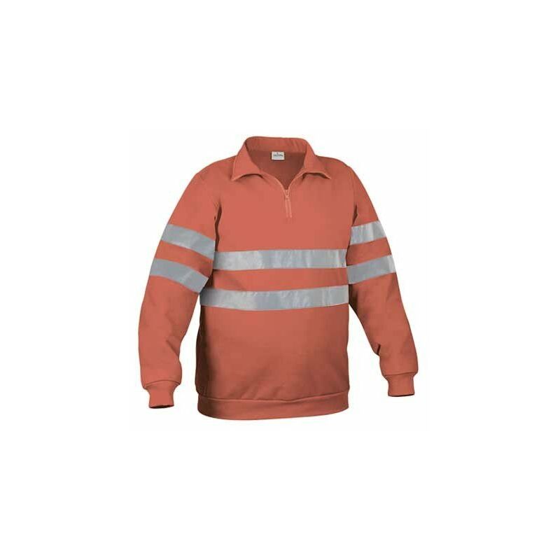 

Sudadera de alta visibilidad VALENTO Road | L - Naranja fluor