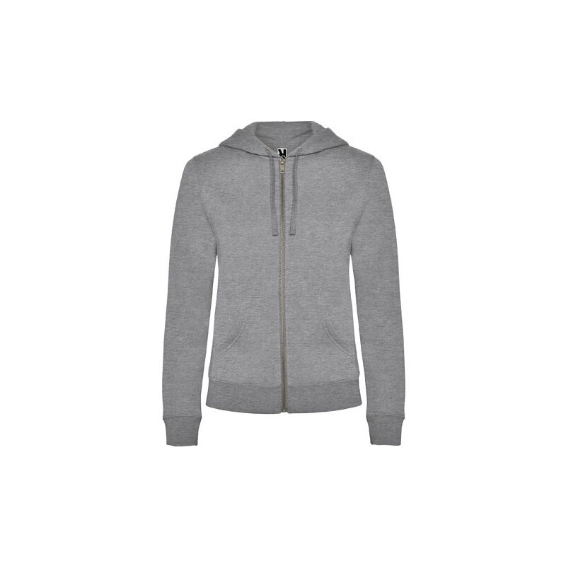 

Sudadera de mujer con capucha forrada a tono VELETA CQ6425 | XXL - Gris Vigoré