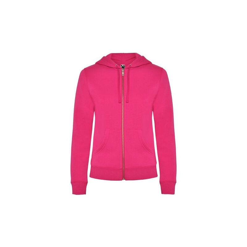 

Sudadera de mujer con capucha forrada a tono VELETA CQ6425 | S - Roseton