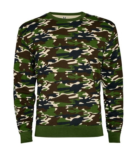 

Sudadera estampado camuflaje MALONE CF1031 | XL - Camuflaje Bosque