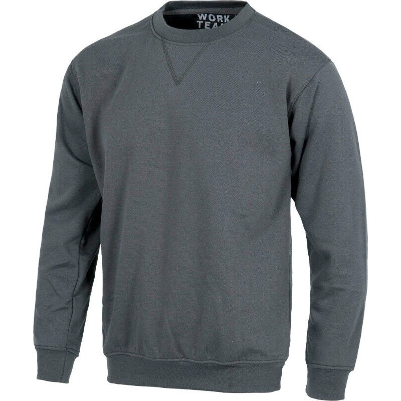 

Sudadera Industrial clásica de cuello redondo S5505 | Gris - L - Workteam