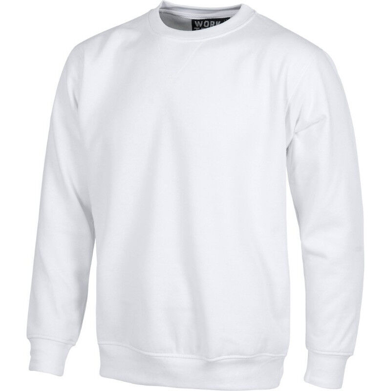 

Sudadera Industrial clásica de cuello redondo S5505 | Blanco - XXL - Workteam