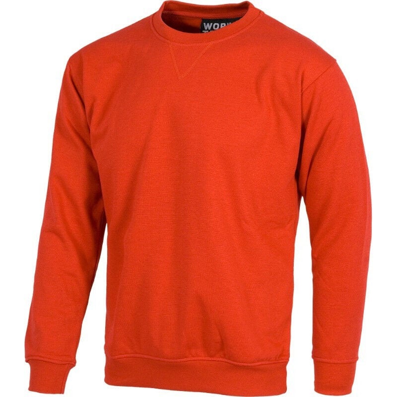 

Sudadera Industrial clásica de cuello redondo S5505 | Rojo - M - Workteam