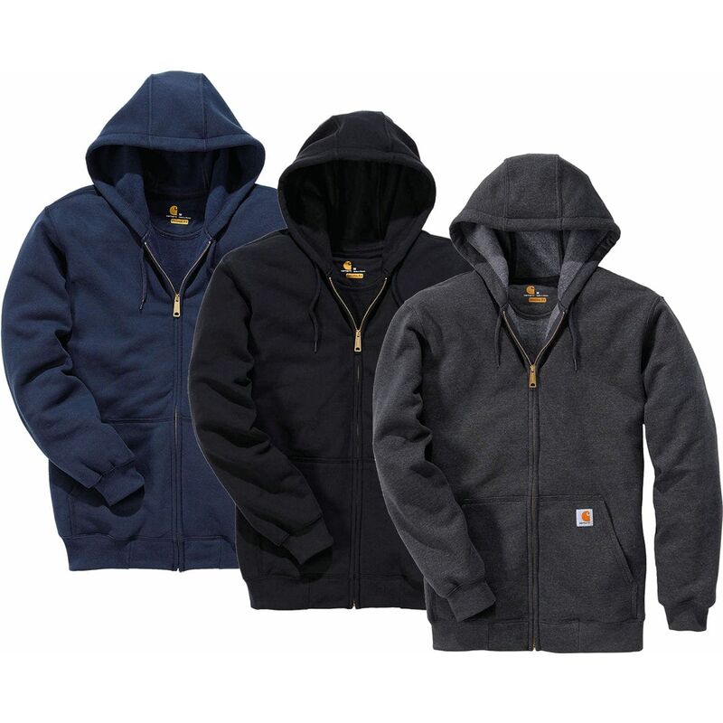 

SUDADERA LOOSE FIT CON CAPUCHA Y CREMALLERA K122 AZUL TALLA-M - Carhartt