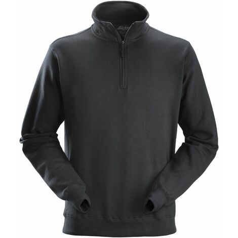 SUDADERA MEDIA CREMALLERA NEGRO T.L SNIK ROPA / MANOS TALLA L COLOR AZUL
