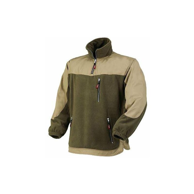 

Sudadera Polar Crono Beige/Verde T/L