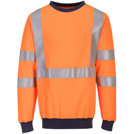 Sudadera RIS resistente a las llamas naranja M