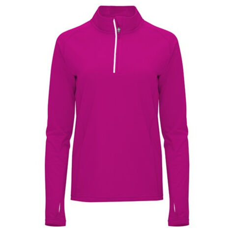 Sudadera técnica deportiva para mujer MELBOURNE WOMAN ROLY XL Fucsia