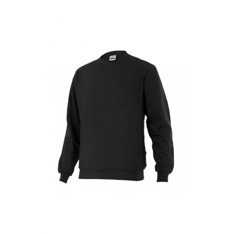 

Sudadera unisex en tejido de punto de cuello de canalé Serie 105701 | Negro - XS - Velilla