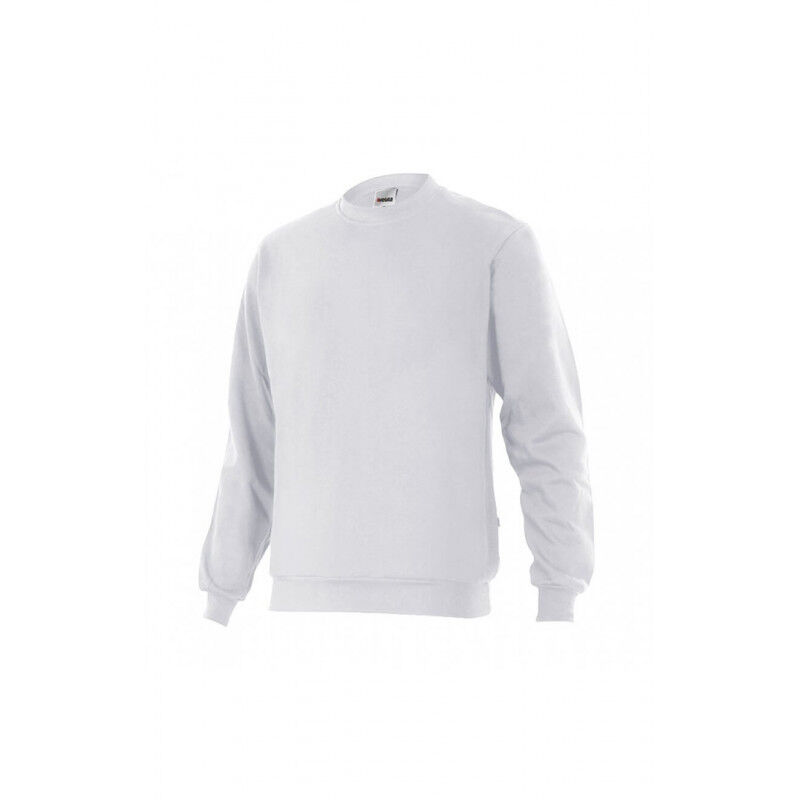 

Sudadera unisex en tejido de punto de cuello de canalé Serie 105701 | Blanco - XS - Velilla
