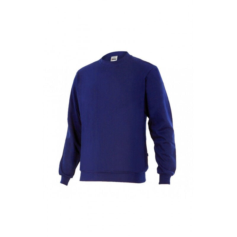 

Sudadera unisex en tejido de punto de cuello de canalé Serie 105701 | L - Azulina - Velilla