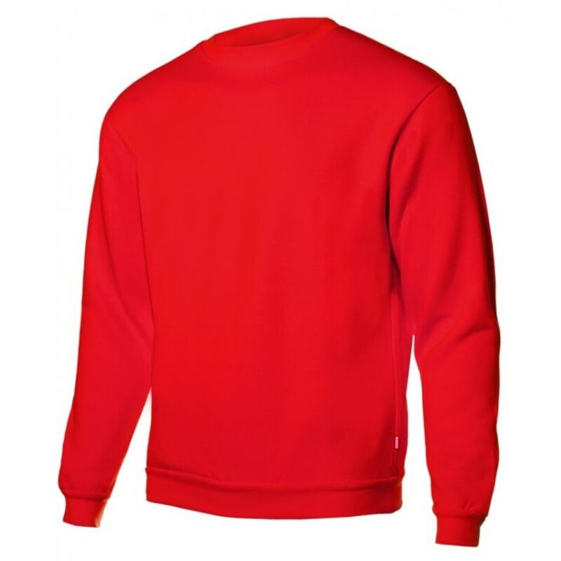 

Sudadera unisex en tejido de punto de cuello de canalé Serie 105701 | Rojo - XS - Velilla