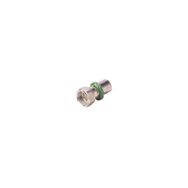 Sudo - 762JDX Straight fitting (x2) with rotating nut - nickel plated series e