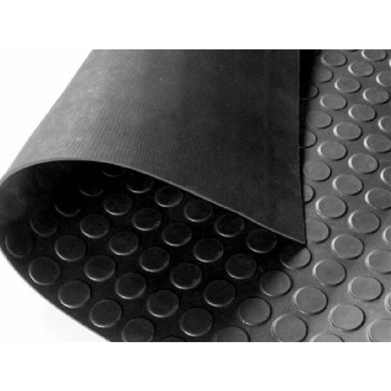 

Suelo de Caucho Topos Negros 140x400