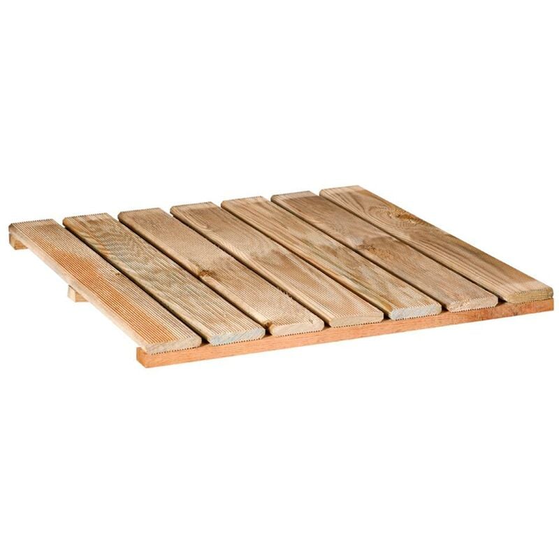 

Catral - Suelo de madera de Pino para exterior 100x100 cm / 44 mm -