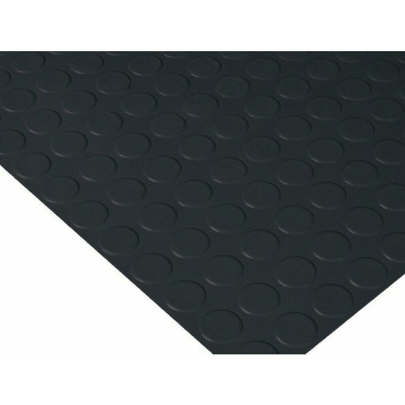 

suelo de PVC Topos Negros 140x500