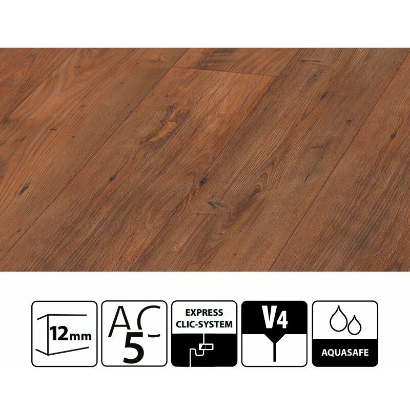 

Suelo laminado 12mm Castaño Blues Sound