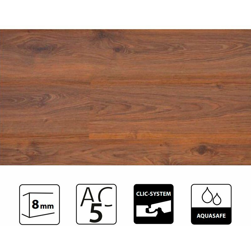 

Suelo laminado 8mm Roble Lava Feng Shui