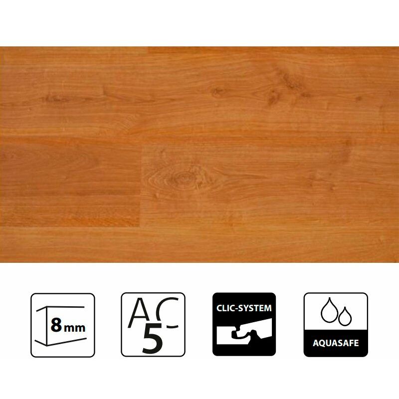 

Suelo laminado 8mm Roble Siena Feng Shui