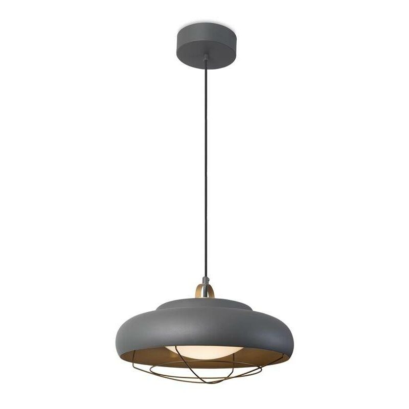 Leds-c4 Lighting - Leds-C4 Sugar - Integrated LED Dome Ceiling Pendant Light Gold, Grey