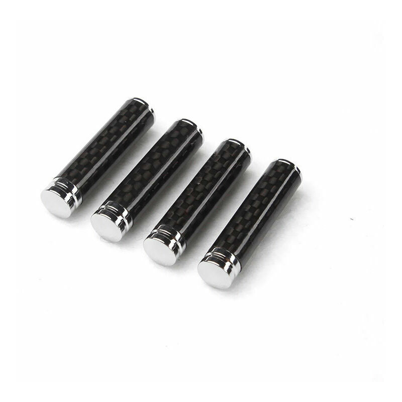 Dewdat - Suitable for bmw Benz carbon fiber door lift carbon fiber door bolt decoration
