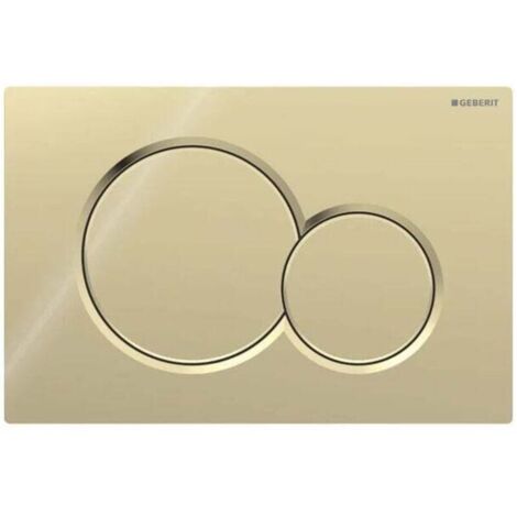Suitable for the Sigma01GEBERIT control panel. Special zinc-plated brass - 115.770.DT.5