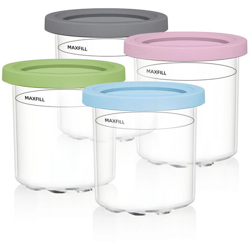 XVX - Suitable for three models of ice cream buckets NC299 NC300 NC301, four ice cream cans in a box