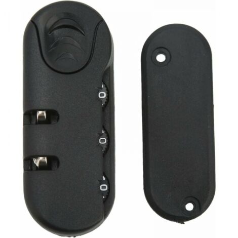 Suitcase Security Lock, Luggage Combination Lock, 3 Digit Combination, High Security Combination Code, Replacement Travel Luggage Lock, Suitable for Suitcases