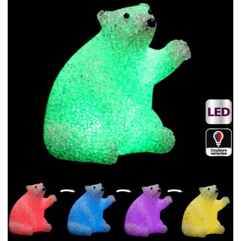 Sujet de Noël Lumière Ours Eva - Feeric lights & christmas