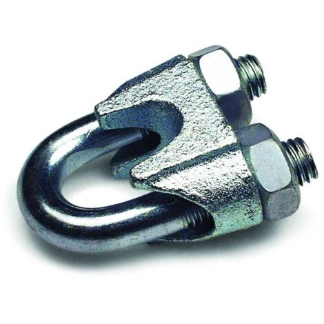 SUJETACABLE GALV. DIN741 C/200 - 4 MM