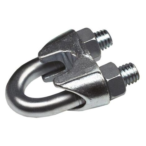 Sujetacable Galvanizado Forma Española 3/4"  25 Pz