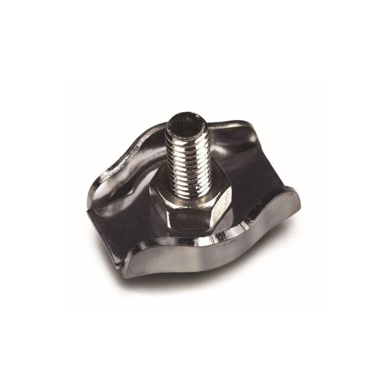 

Sujetacable Plano Simple Inox Para Cable 6 10 Pz