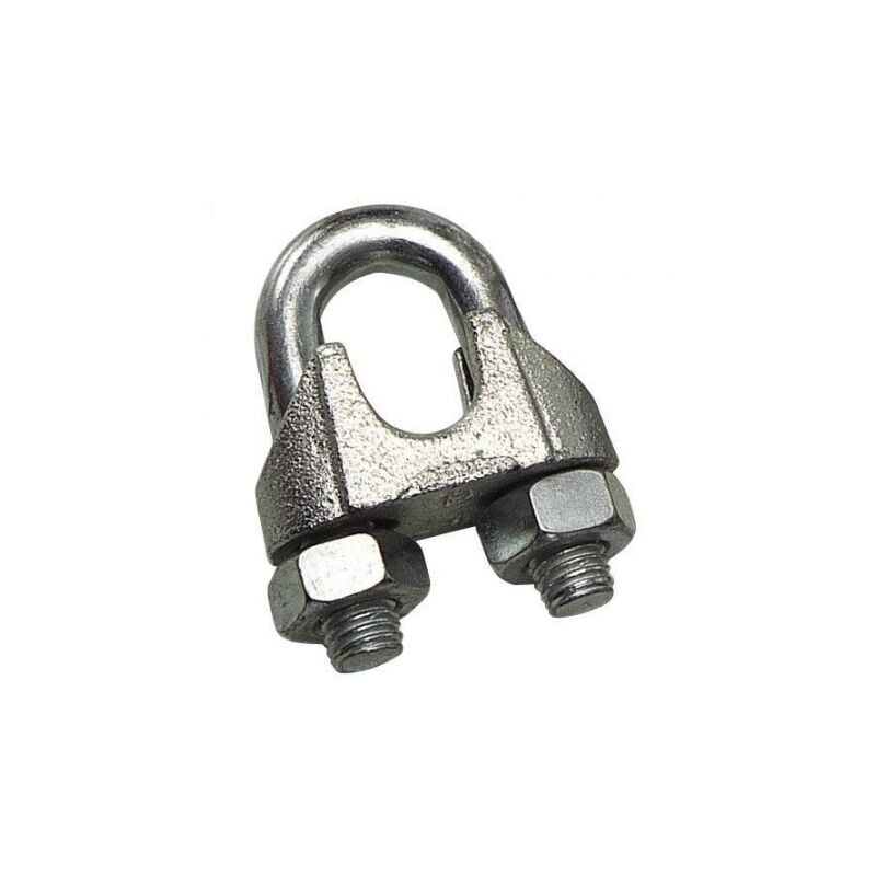 

Sujetacables galvanizado 10 mm. 3/8' uso domestico