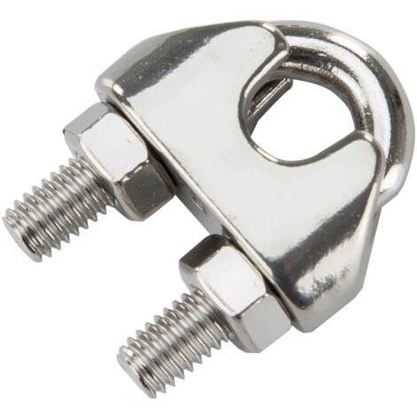 SUJETACABLES TIPO ALEMÃN INOX M-6 1/4