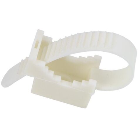 Sujetacables UP-22 (100 uds.) blanco