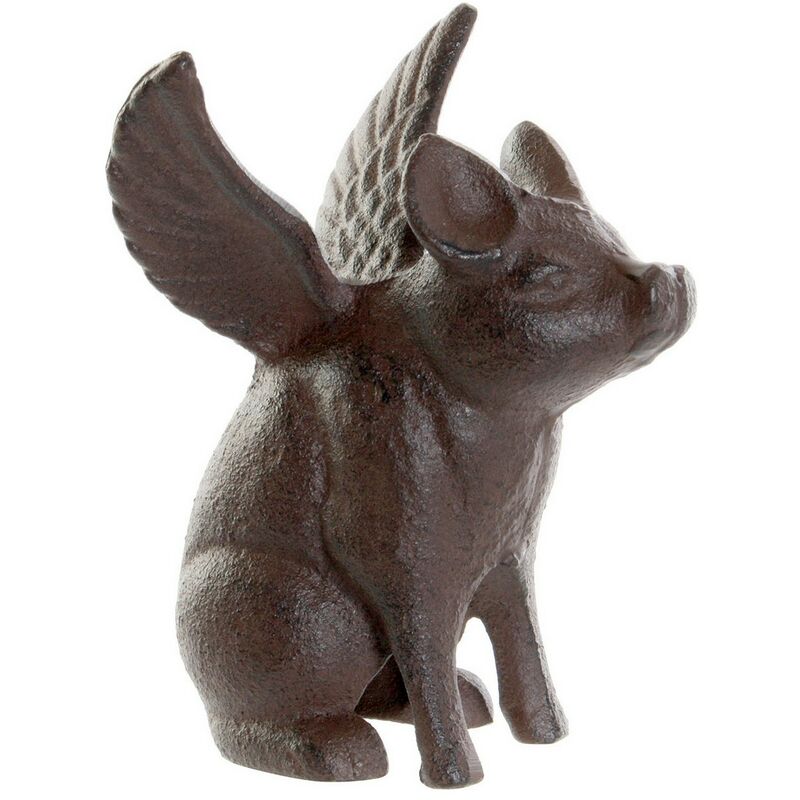 

Sujetador de puerta DKD Home Decor Hierro colado (11 x 11 x 14 cm)